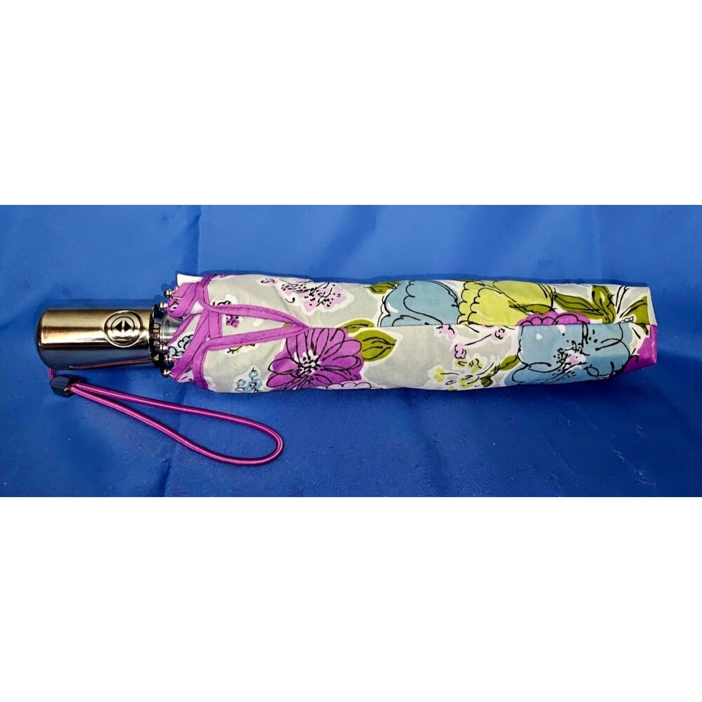 NEW Vera Bradley WaterColor Umbrella RETIRED 2011 Auto Open/Close *READ No Tag